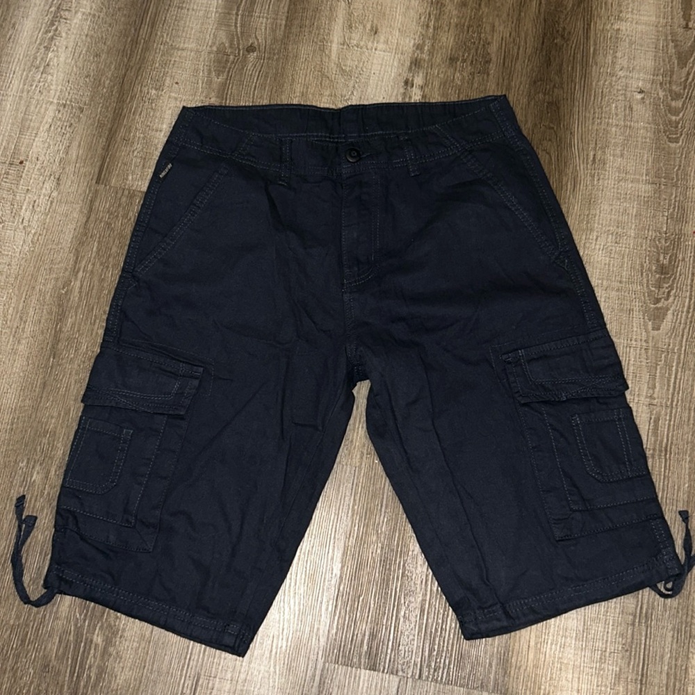 Ring Of Fire Green Cargo Shorts Mens Size 32